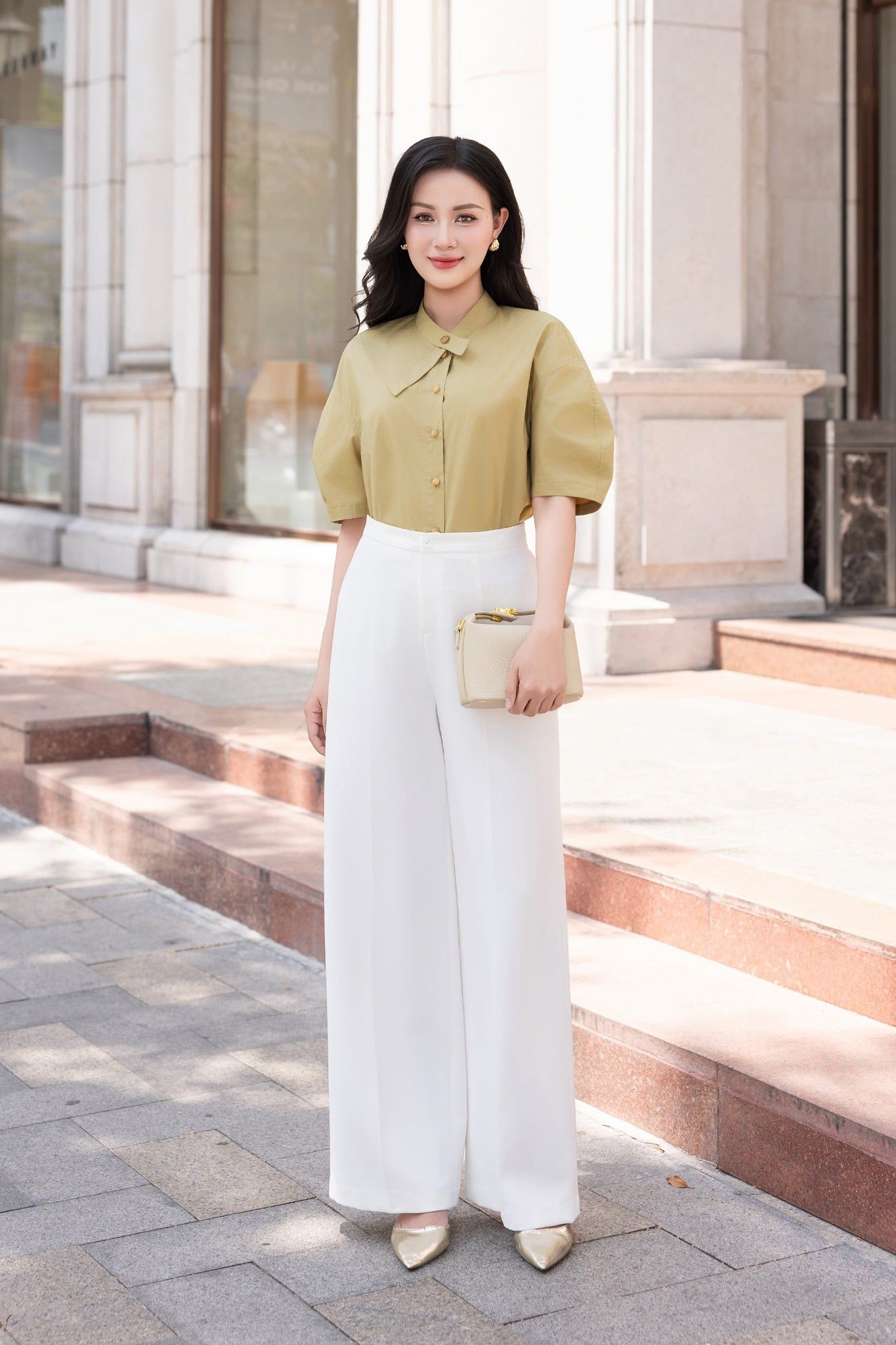 SƠ MI TAY BỒNG SM10632