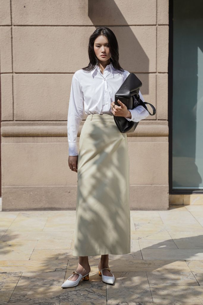 CHÂN VÁY KAKI Z05932