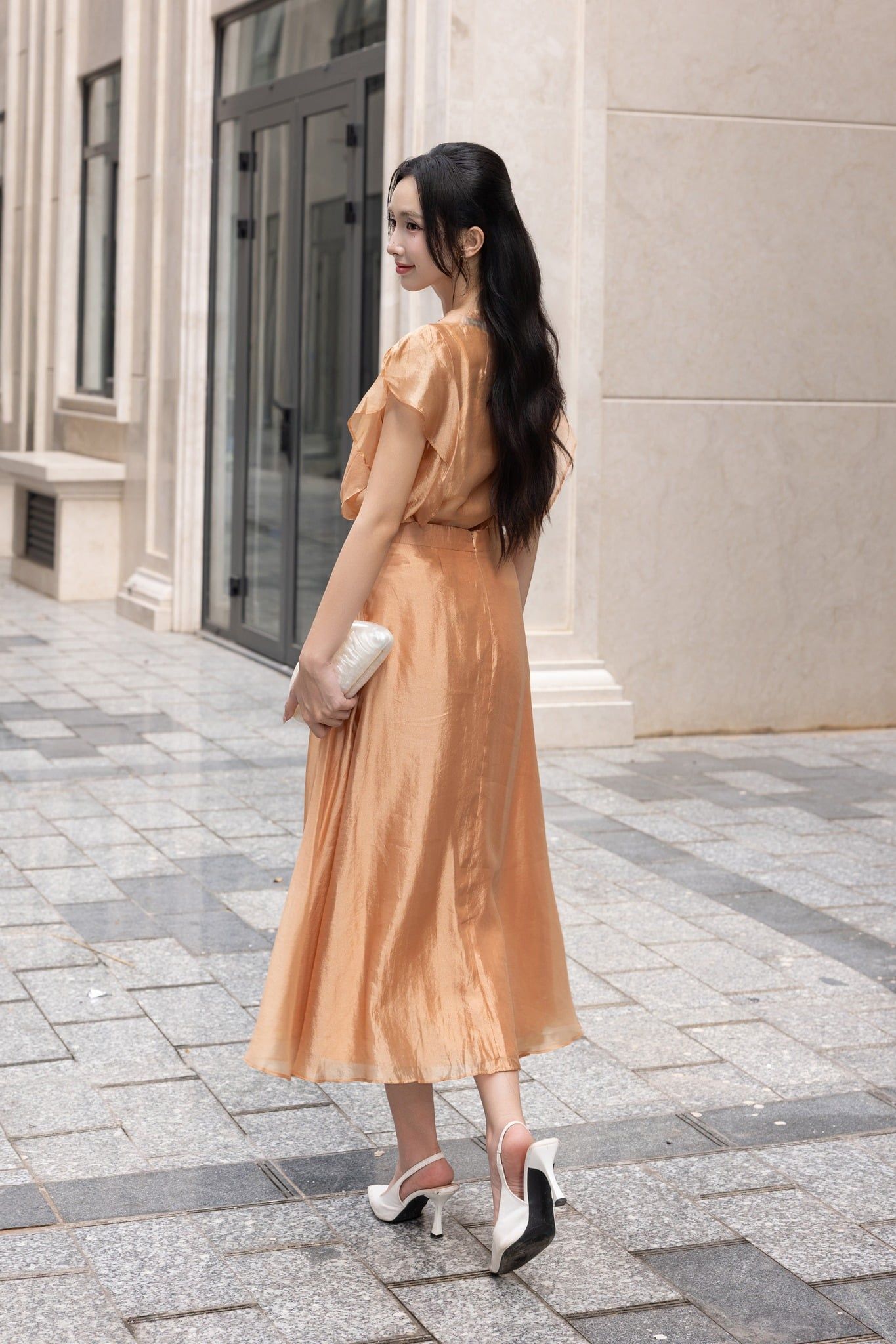 CHÂN VÁY MIDI Z05332