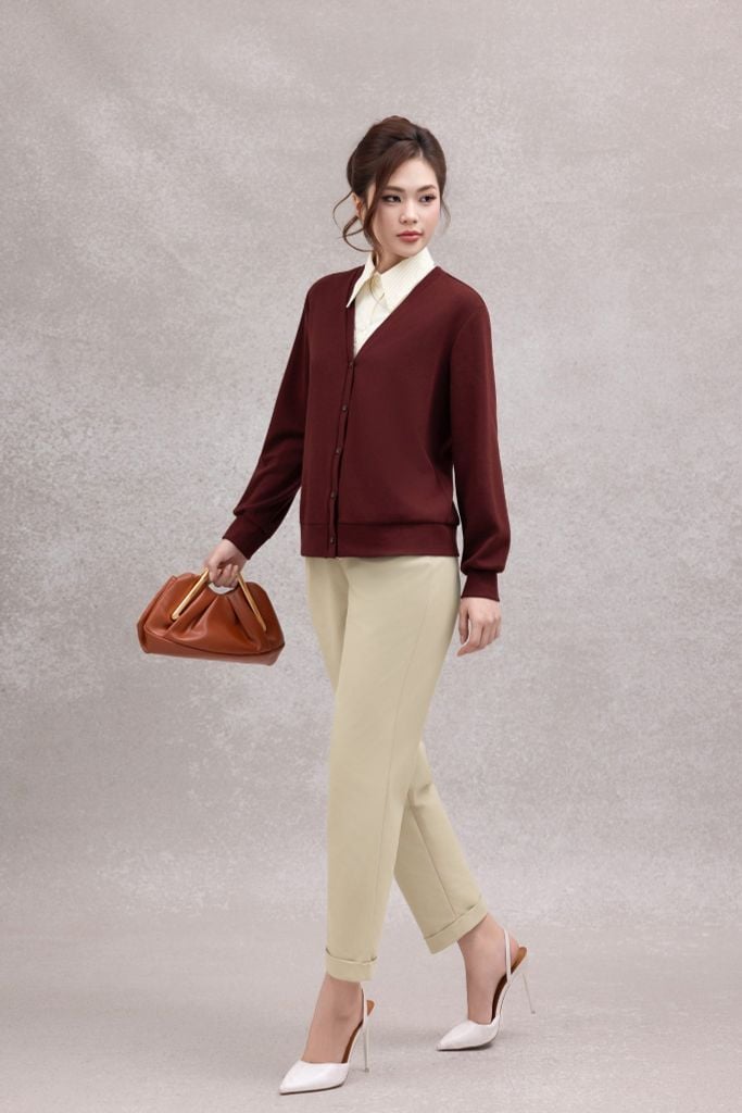 ÁO LEN PHỐI CỔ SƠ MI SM08082