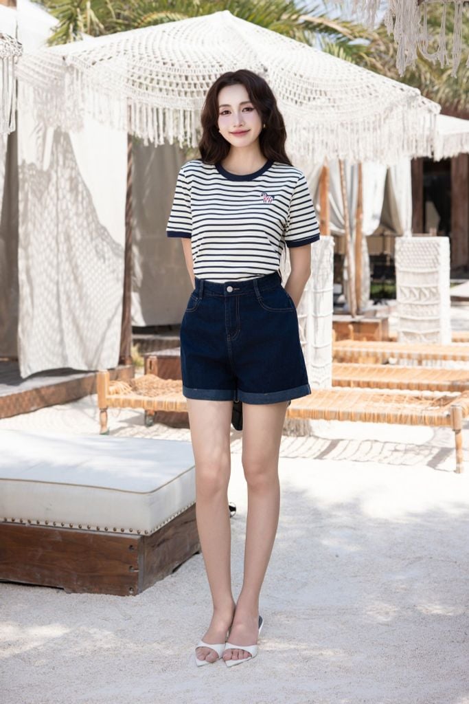 ÁO PHÔNG KẺ TS60212