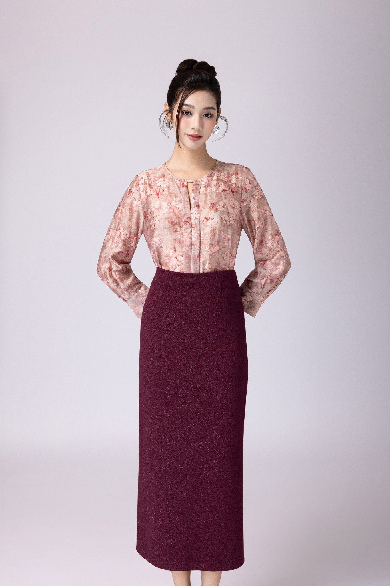 SƠ MI TƠ HOA SM06812