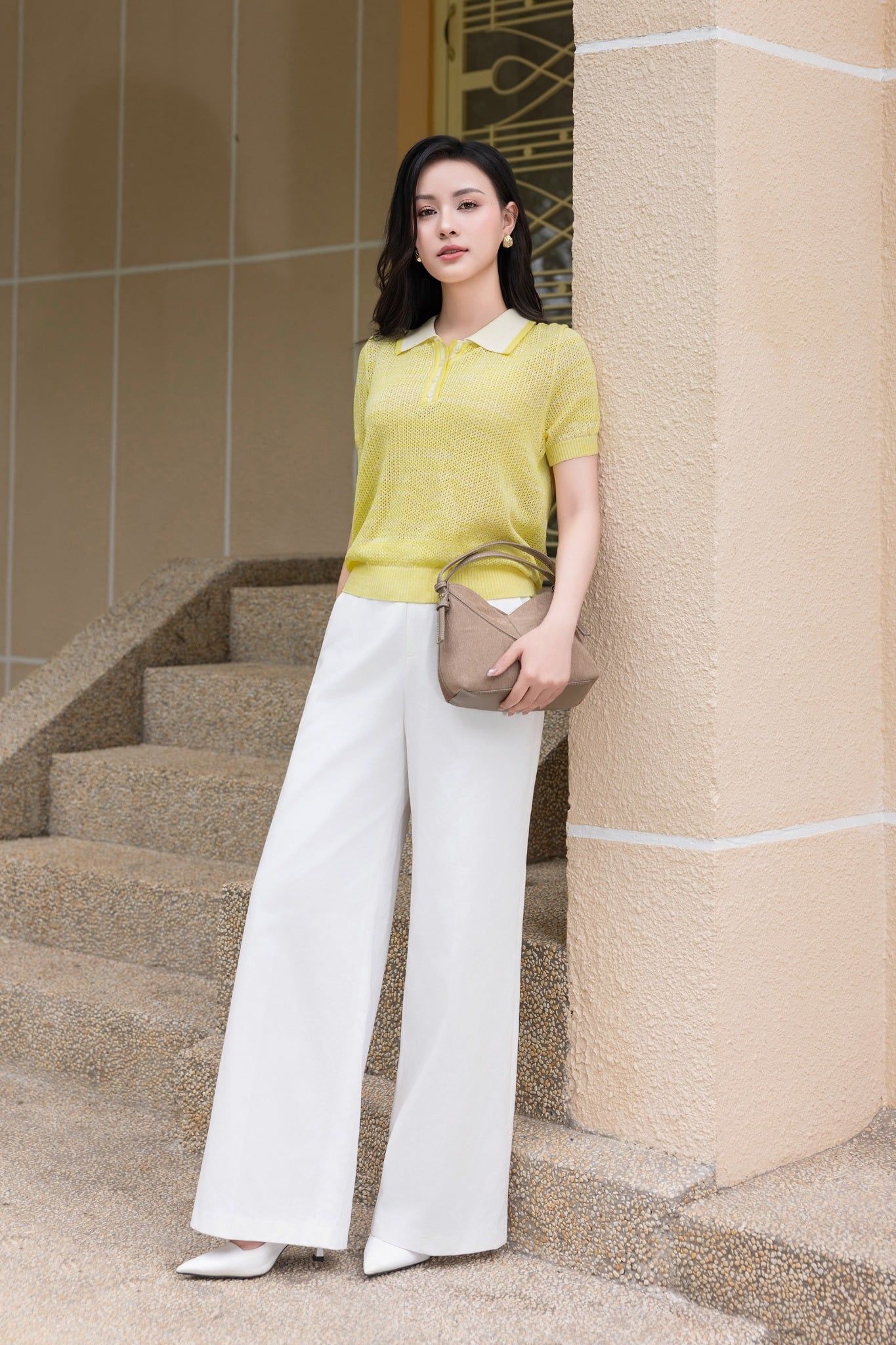 QUẦN SUÔNG THÔ TRẮNG Q00112