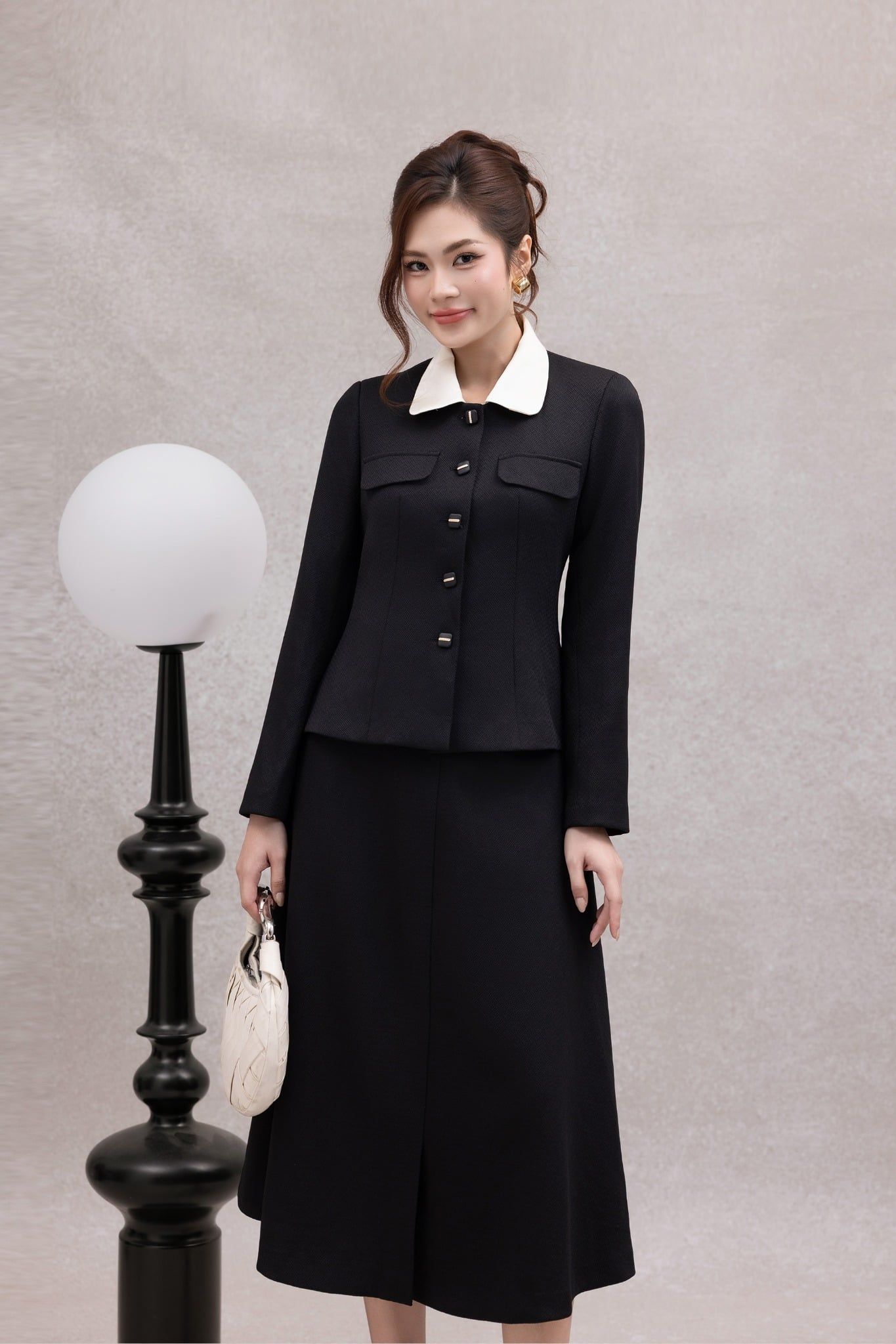 CHÂN VÁY MIDI Z65072