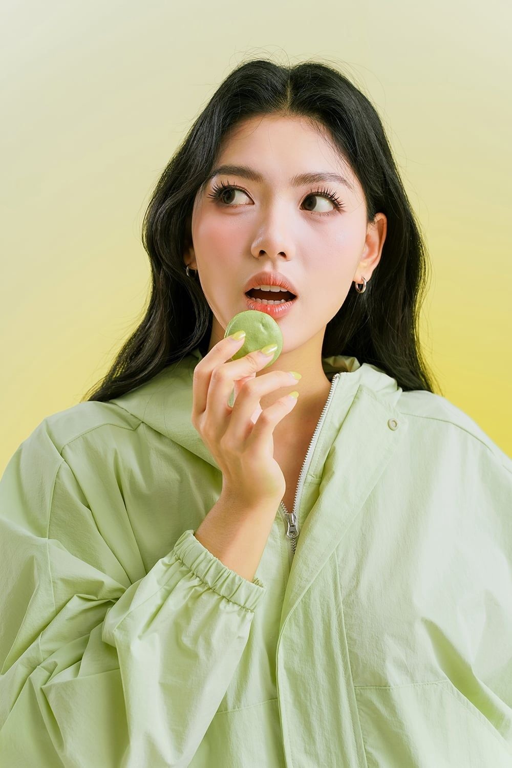 Áo chống nắng Macaron Xanh A61062
