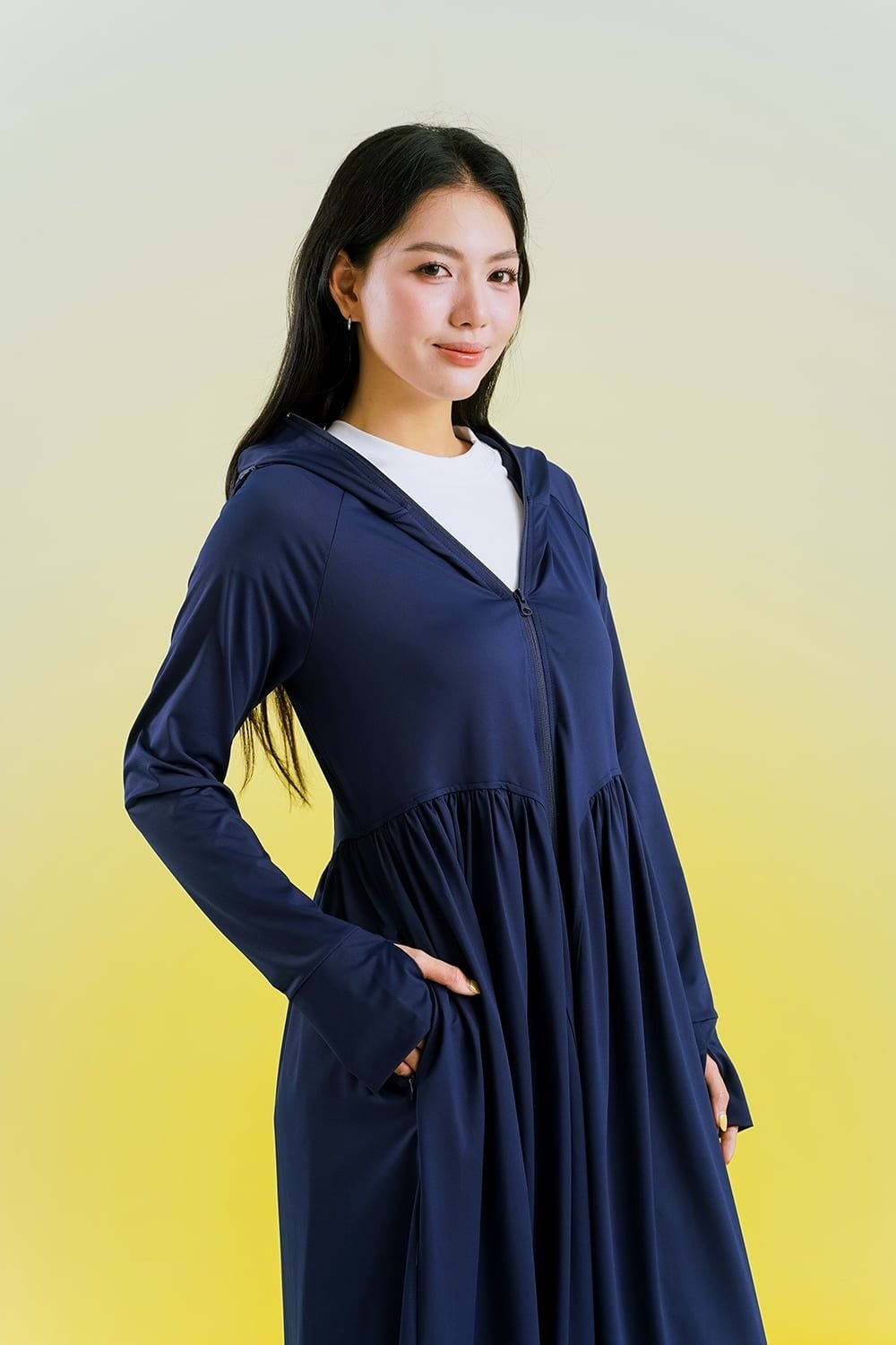 Áo chống nắng dáng dài A61052