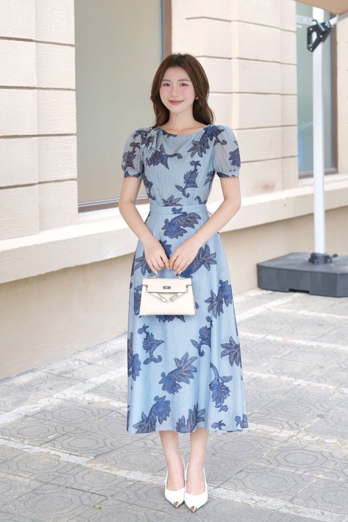 ĐẦM HOẠ TIẾT D02432