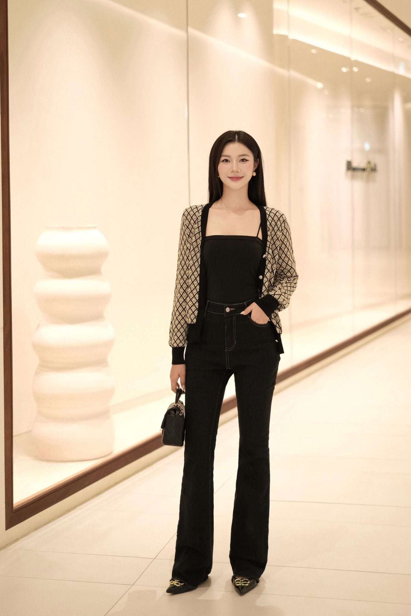 ÁO 2 DÂY ĐEN TS60472