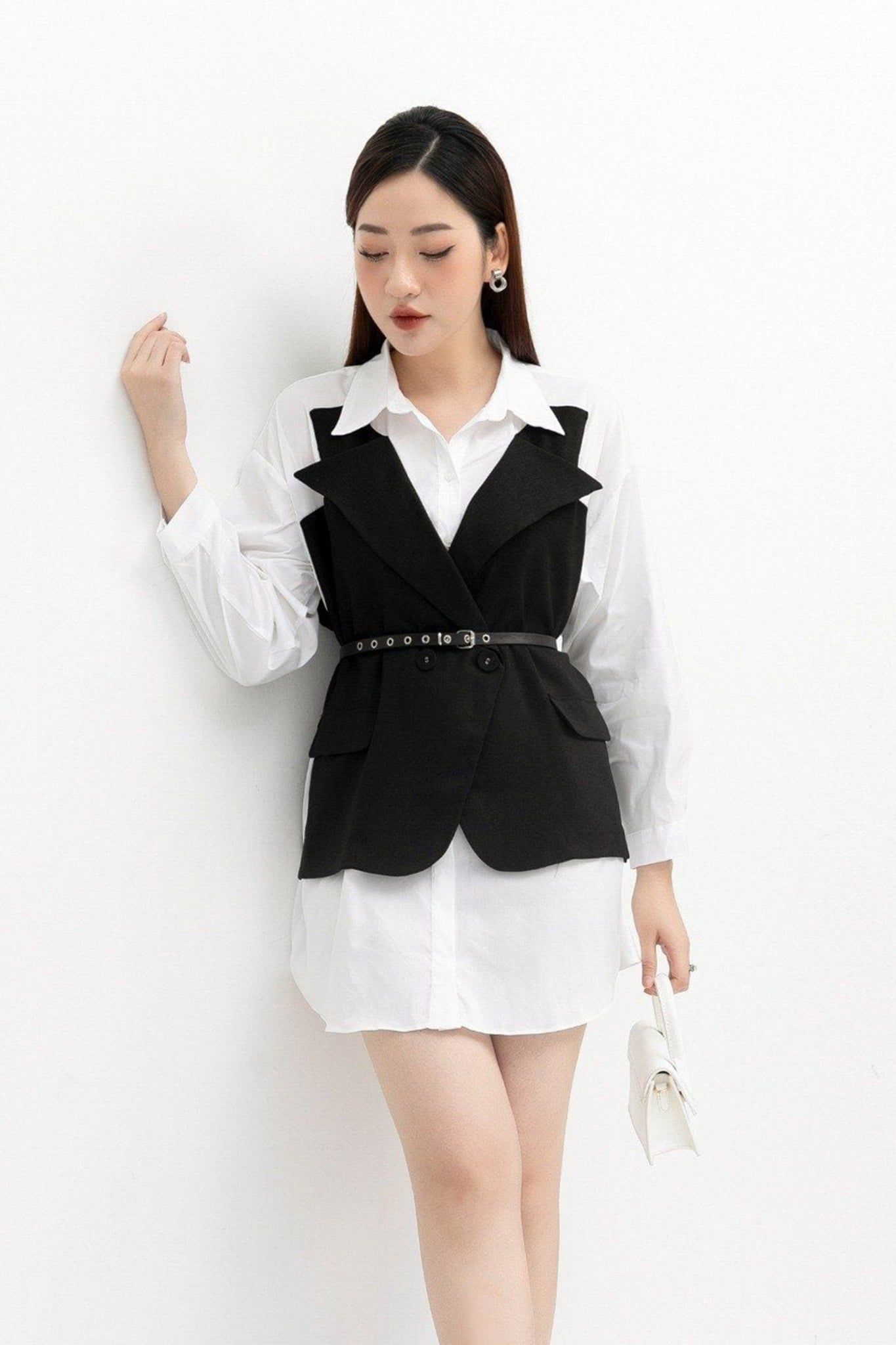 ĐẦM SƠ MI THIẾT KẾ D17632