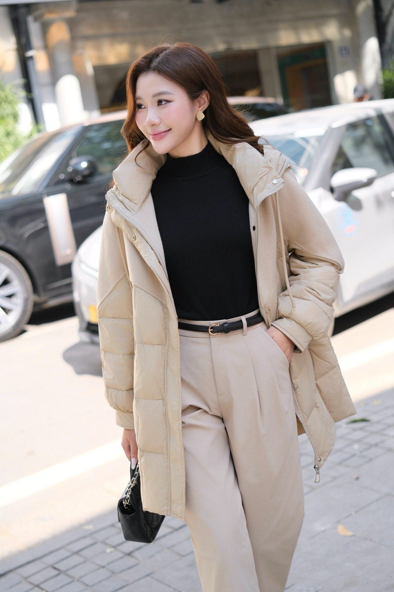 ÁO PHAO CÓ MŨ AK66142