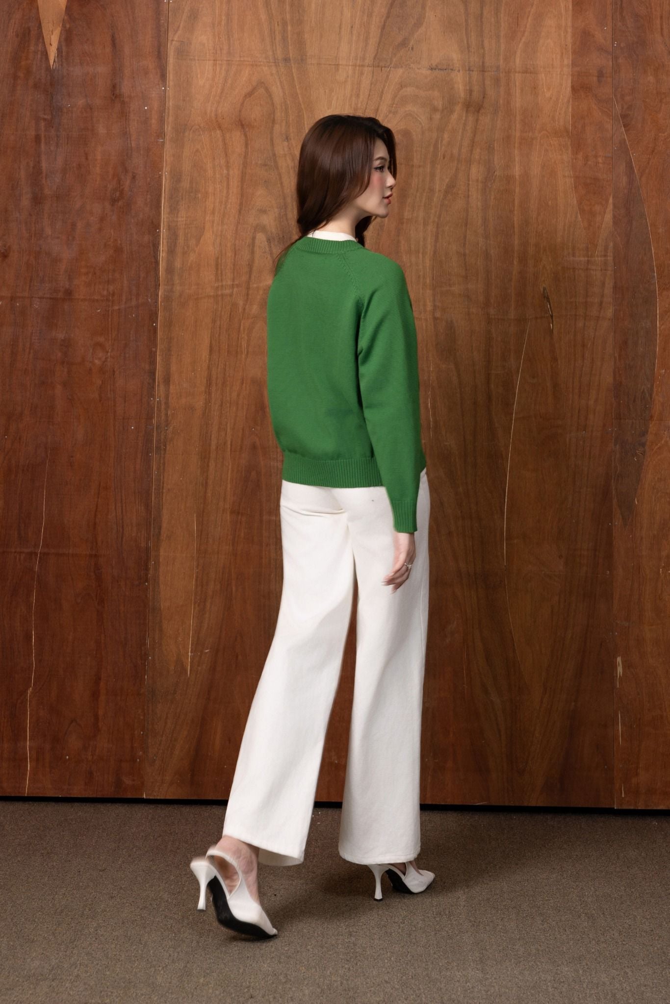 ÁO KHOÁC LEN XANH AK62562