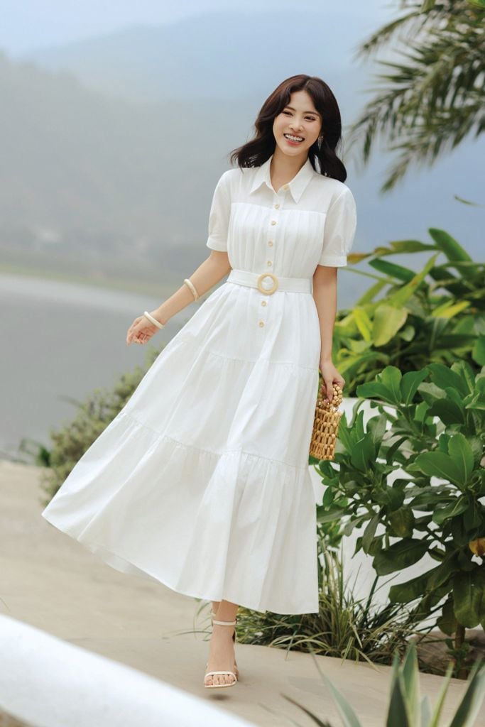 ĐẦM THÔ TRẮNG CỔ BẺ D11002