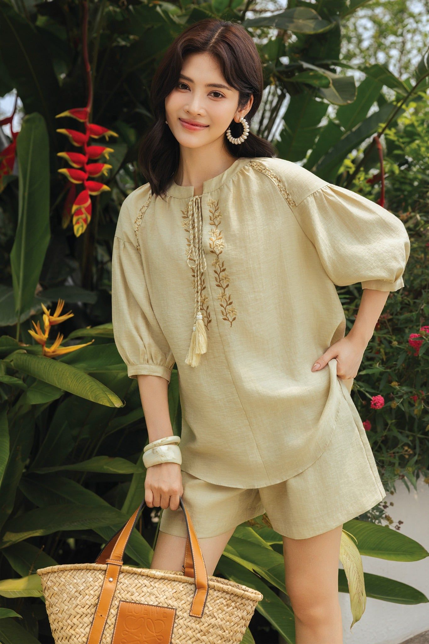 SET BỘ TƠ THÊU HOA HW11162