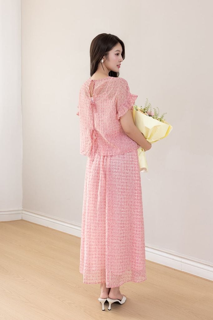  ĐẦM VOAN THIẾT KẾ D01782 