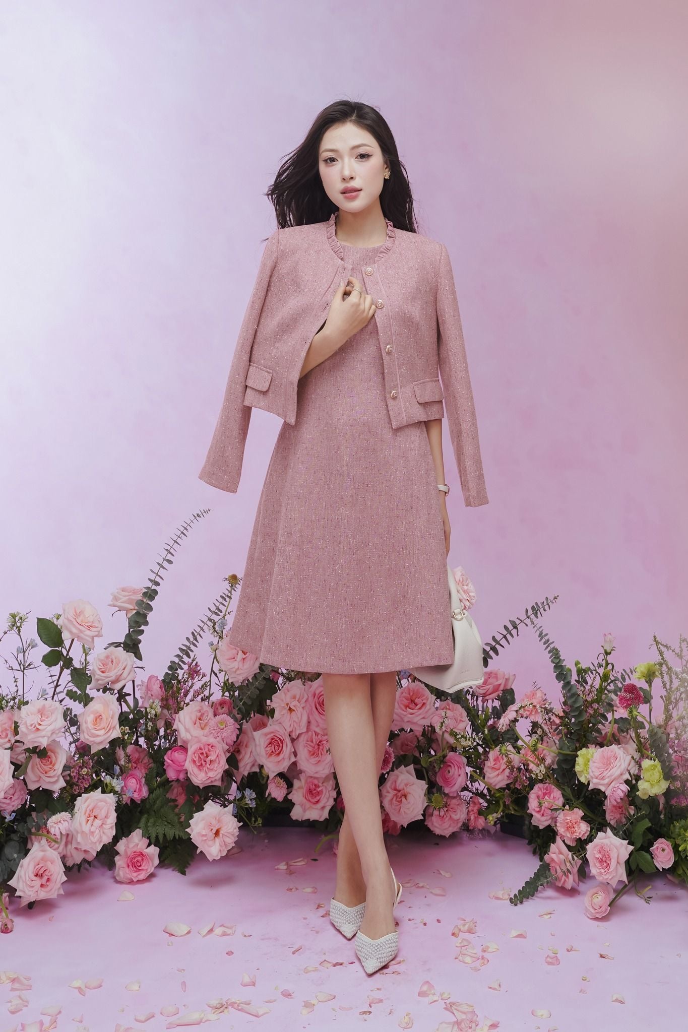 ÁO KHOÁC DẠ TWEED AK09172