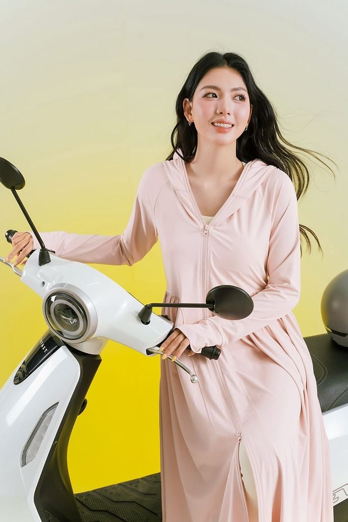  Áo chống nắng dáng dài A61042 