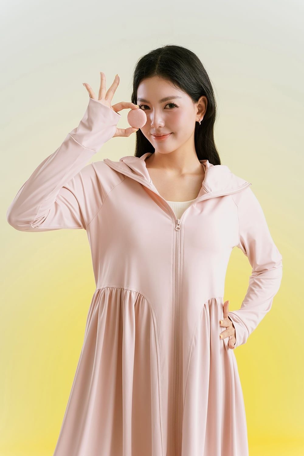 Áo chống nắng dáng dài A61042