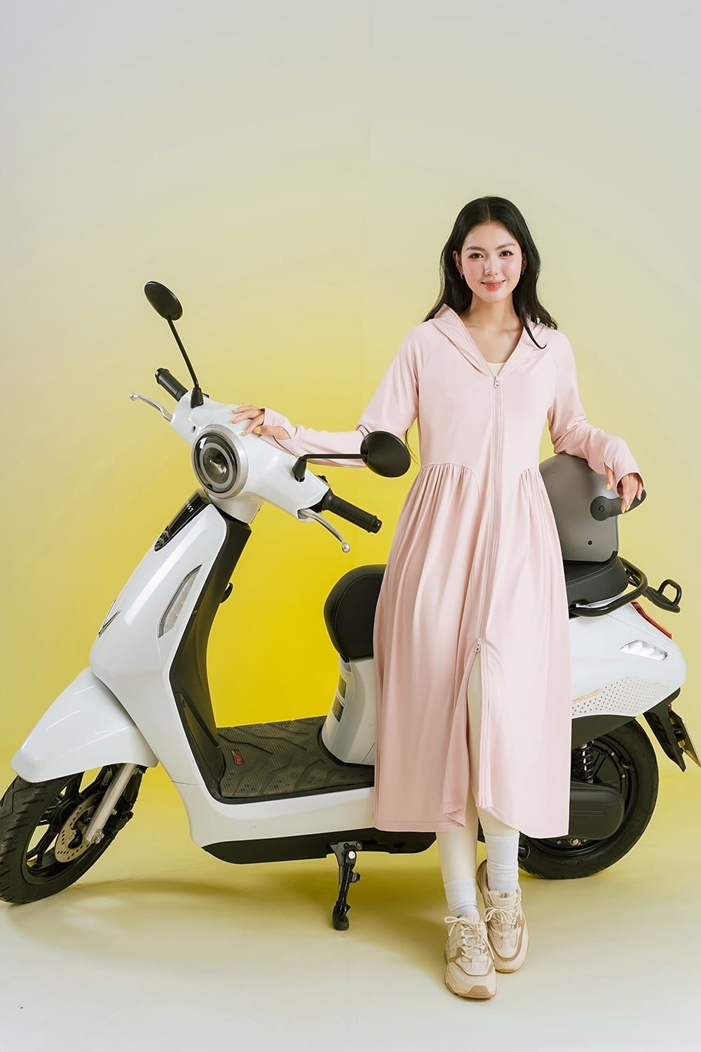 Áo chống nắng dáng dài A61042