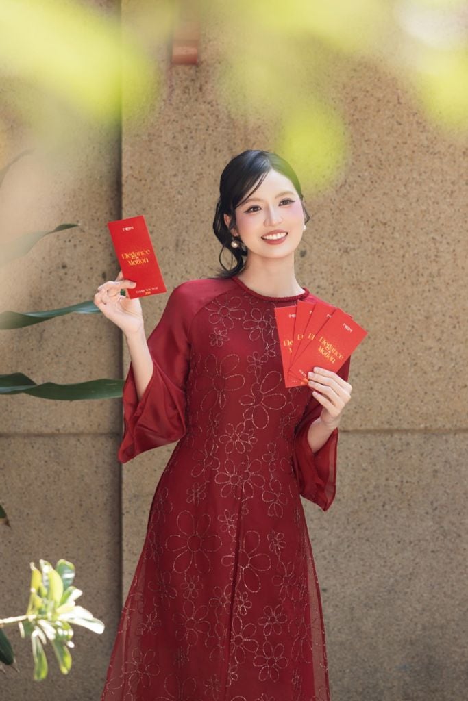  ÁO DÀI THÊU HOA AD08752 