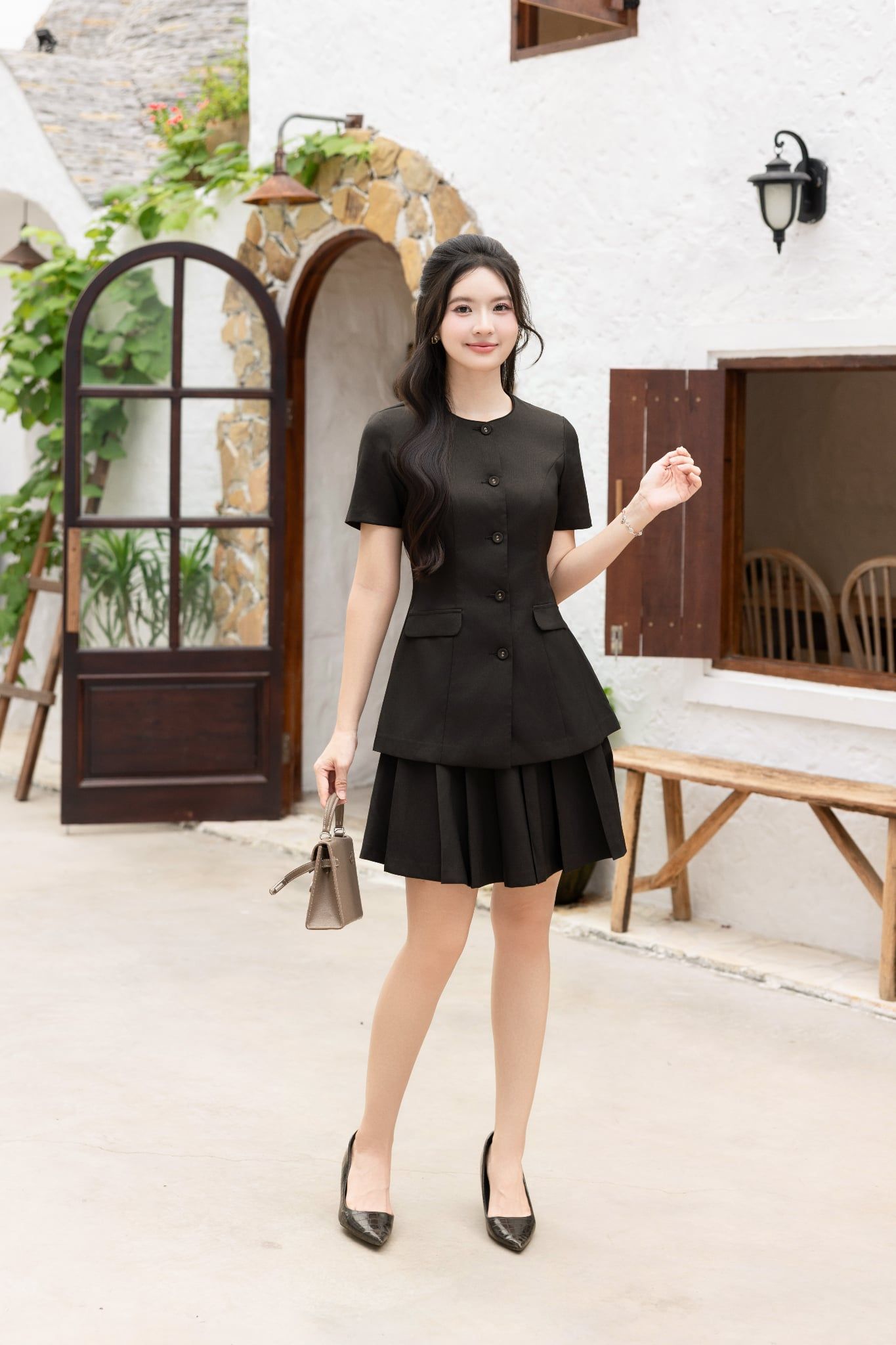 CHÂN VÁY XẾP LI Z00272