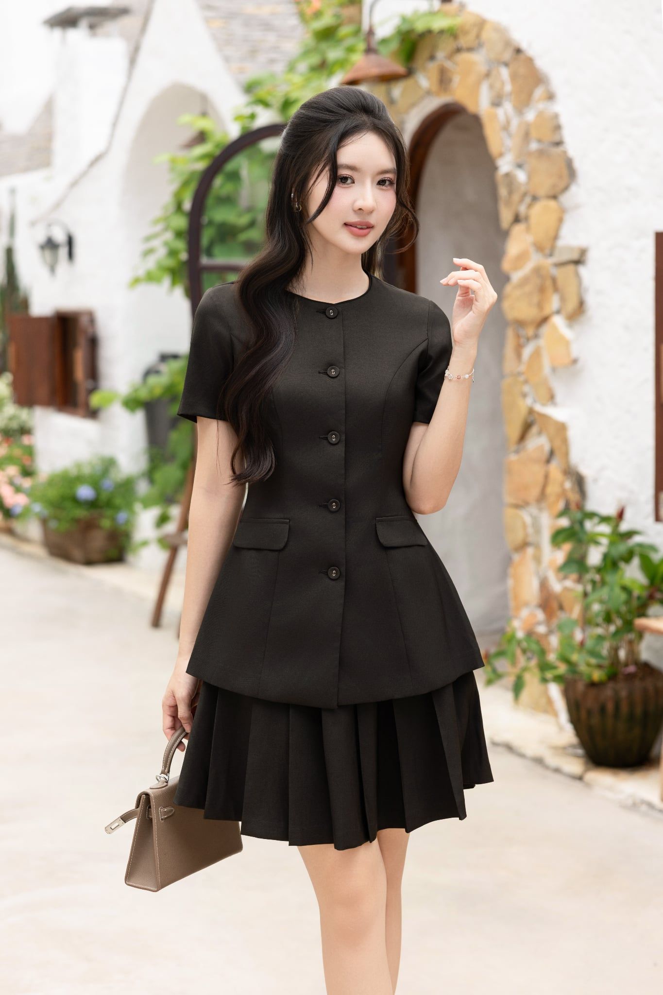 CHÂN VÁY XẾP LI Z00272