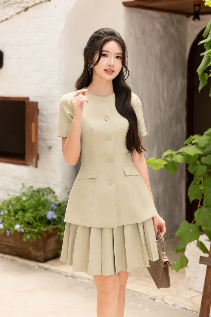 CHÂN VÁY XẾP LI Z00292