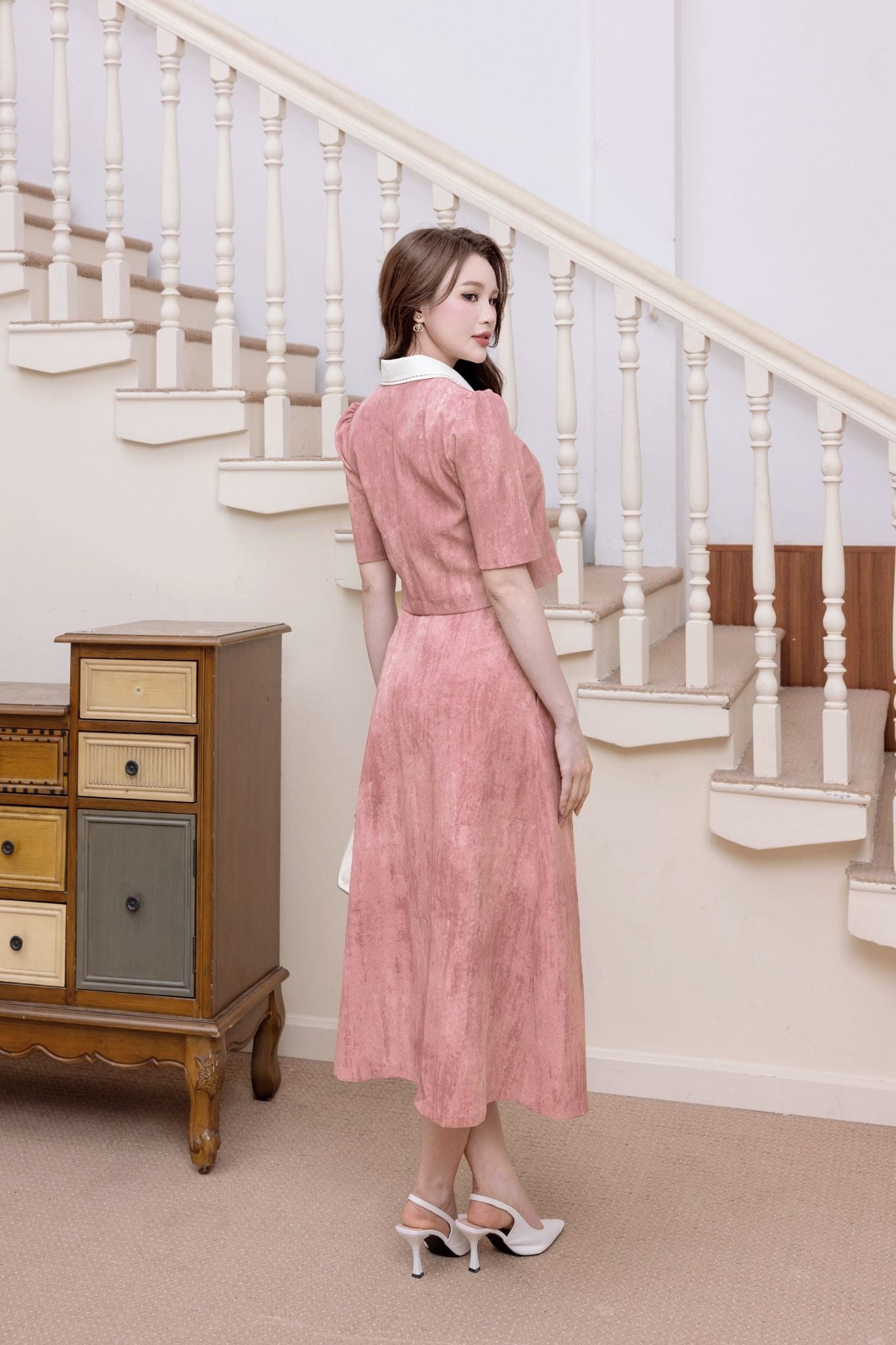 CHÂN VÁY MIDI Z04362