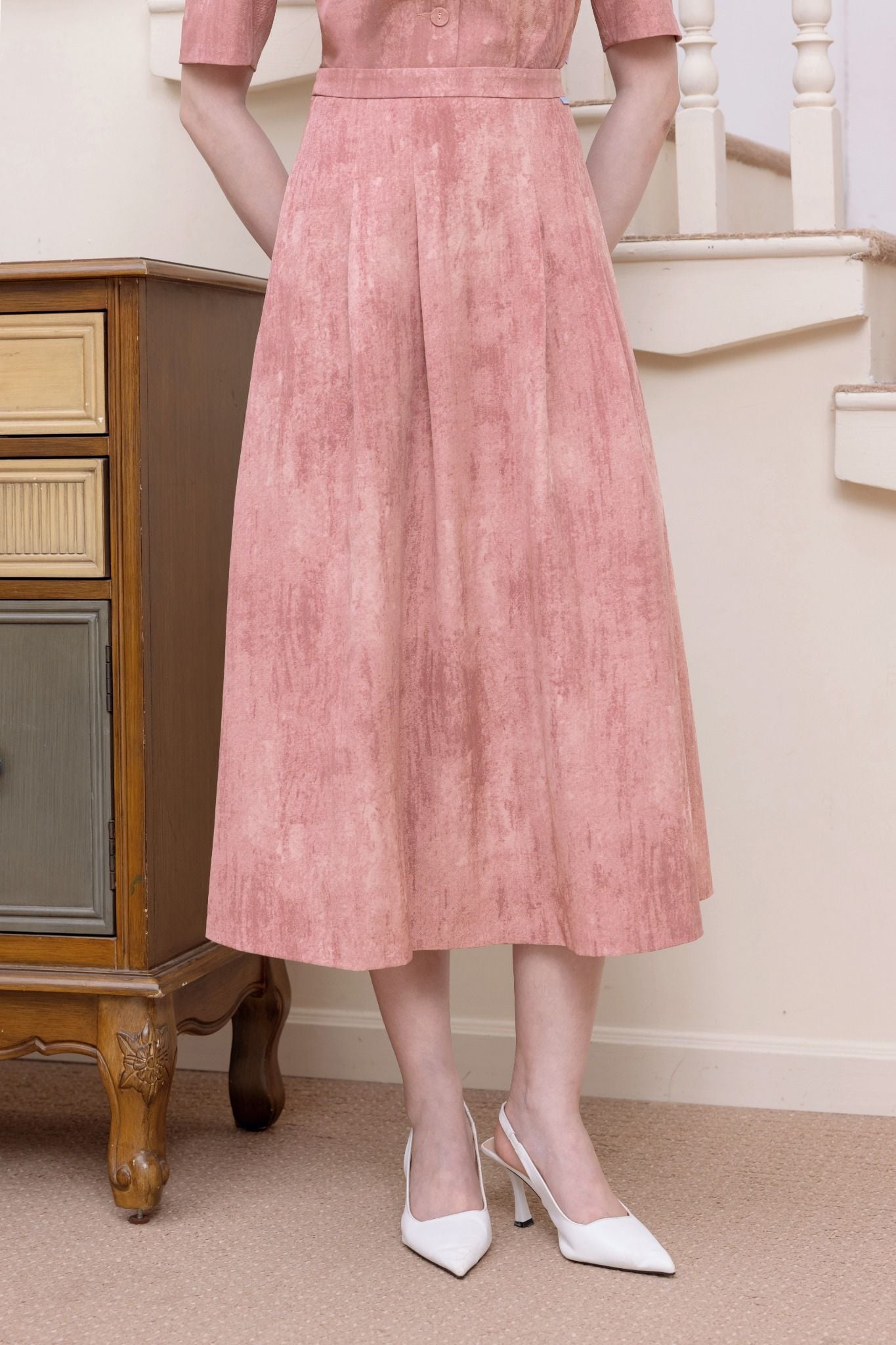 CHÂN VÁY MIDI Z04362