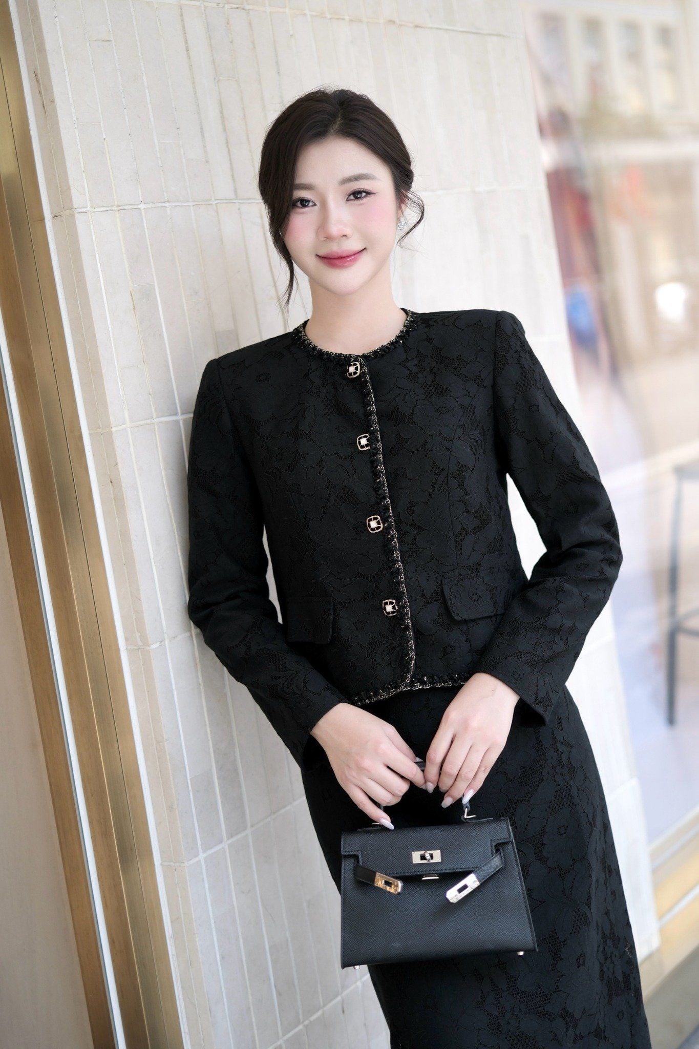 ÁO REN THIẾT KẾ AK04432