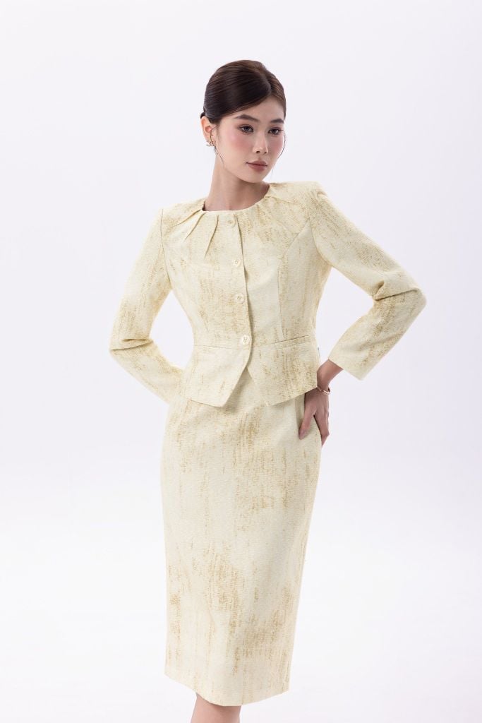  ÁO KHOÁC DẠ TEXT AK04562 