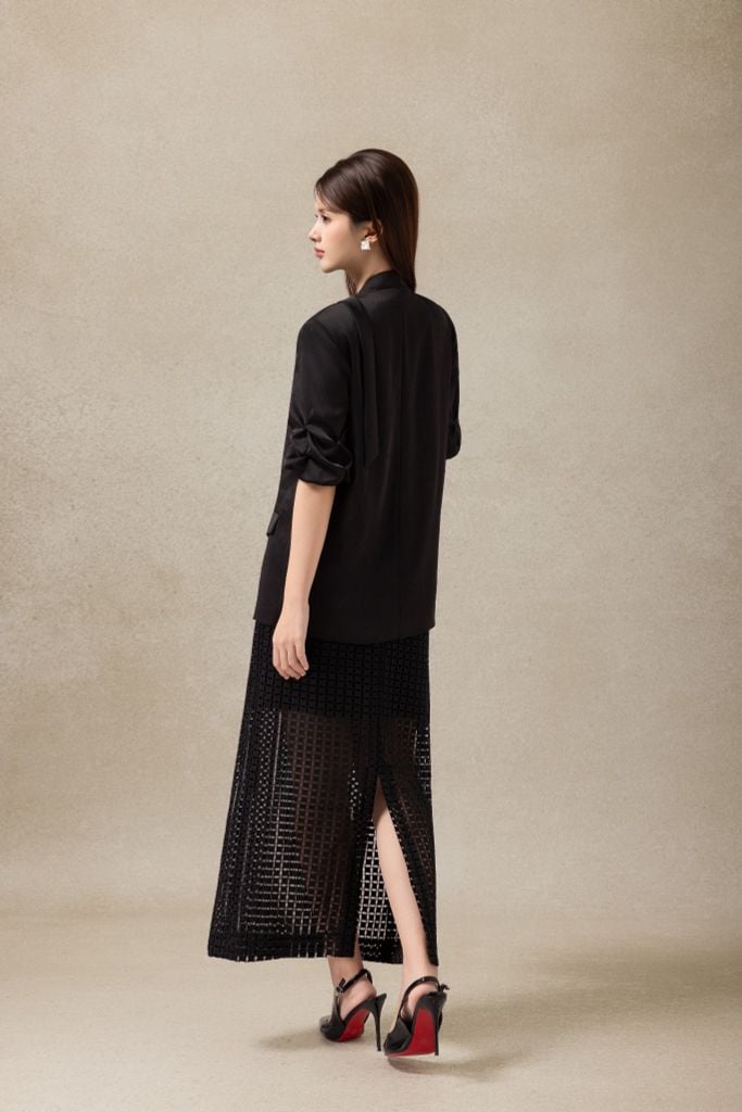  ÁO VEST LỤA AK04932 