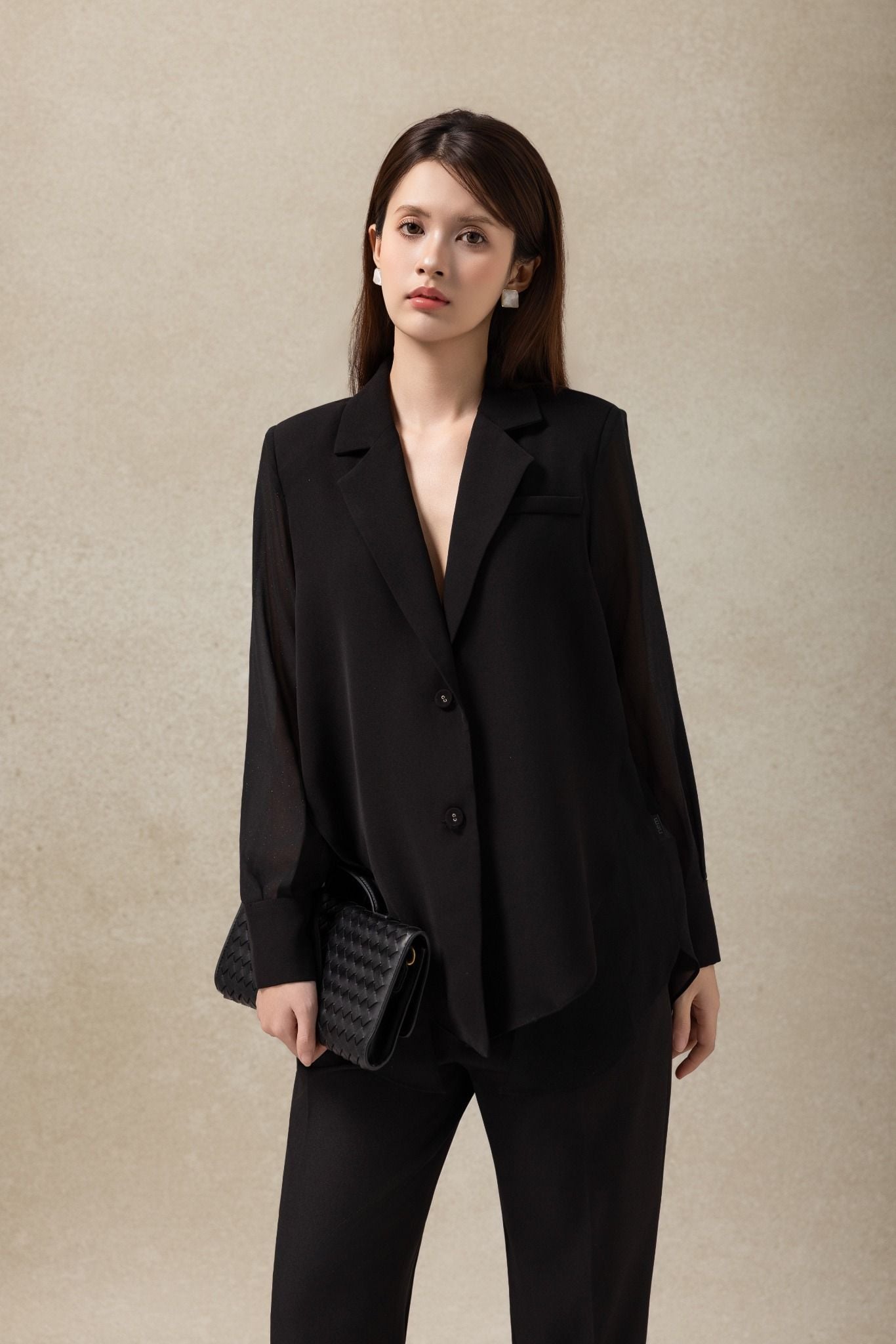 ÁO VEST DÁNG SUÔNG AK05402