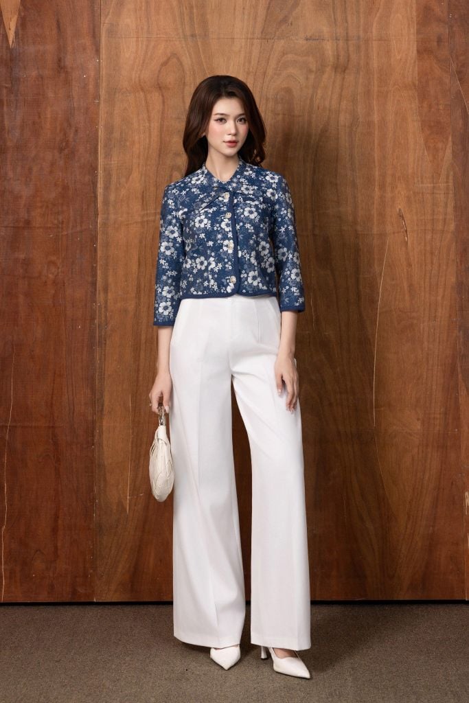 ÁO KHOÁC HOA AK05812