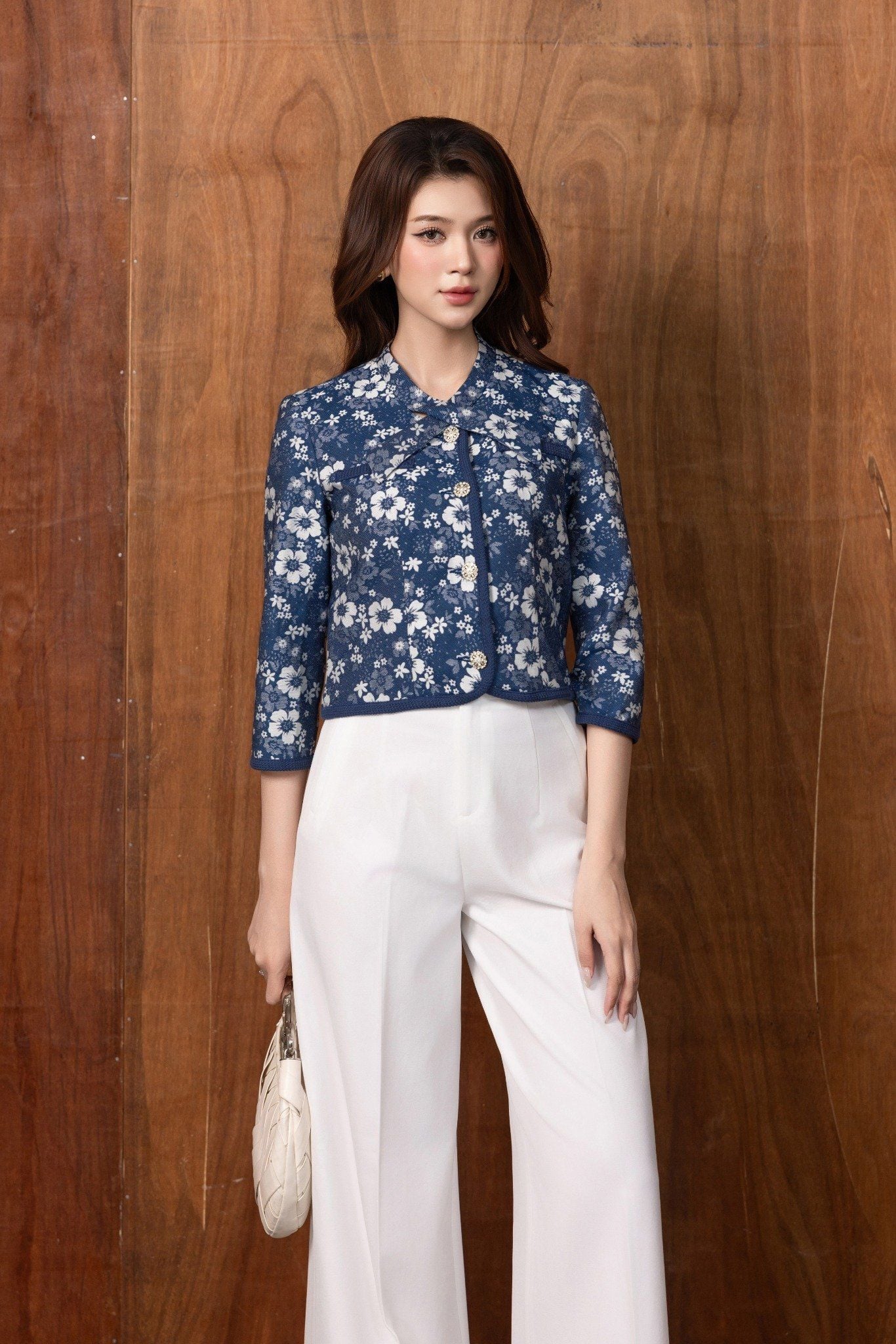 ÁO KHOÁC HOA AK05812