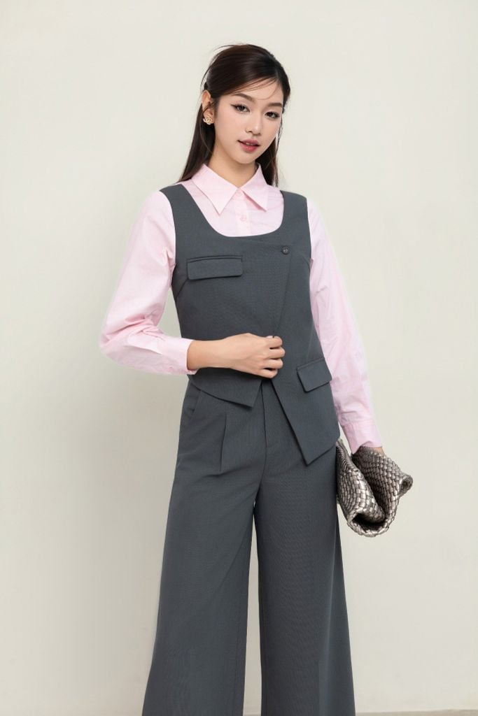  SƠ MI PHỐI MÀU SM06142 