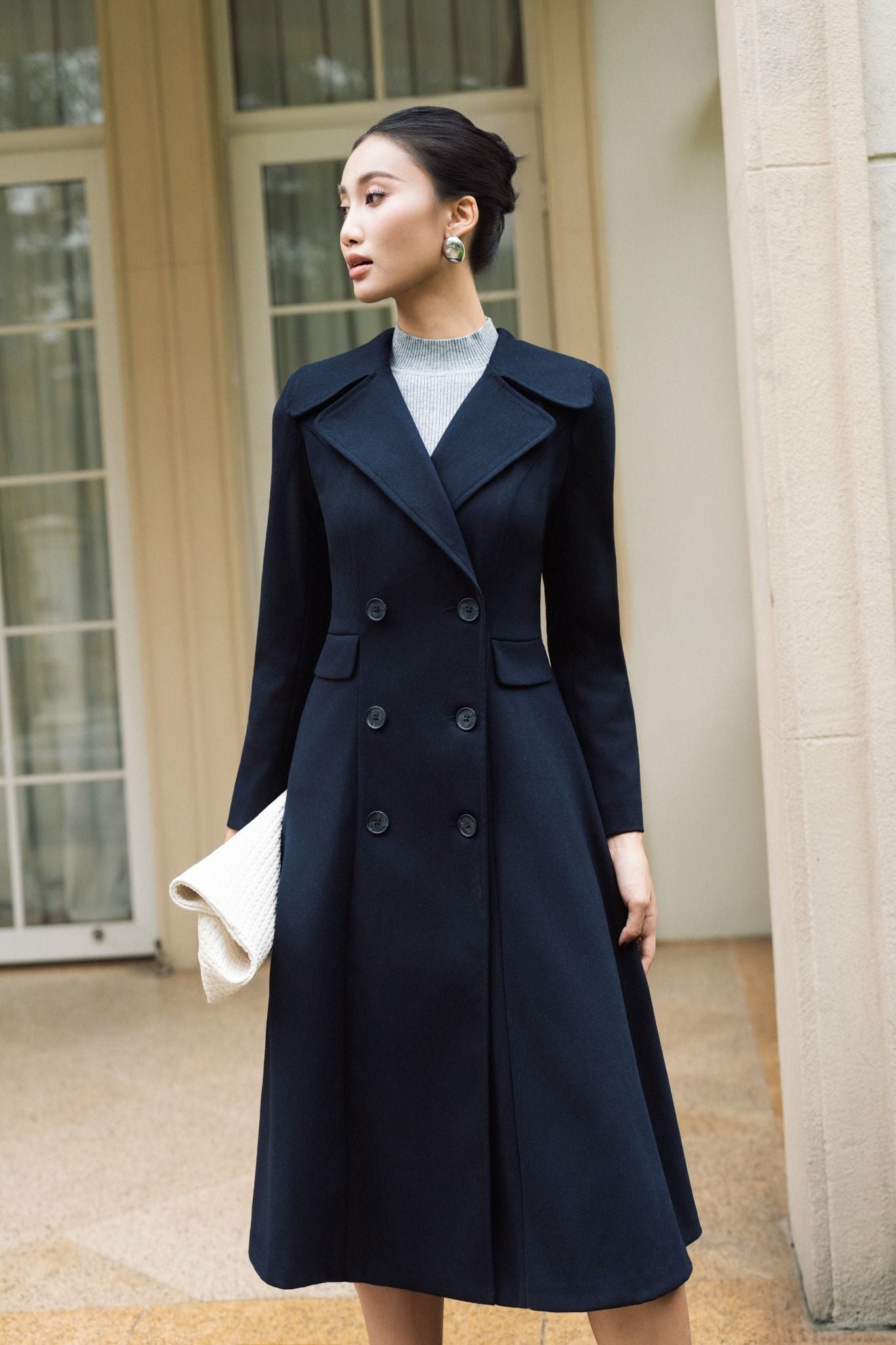 MĂNG TÔ DẠ CAO CẤP AK06332