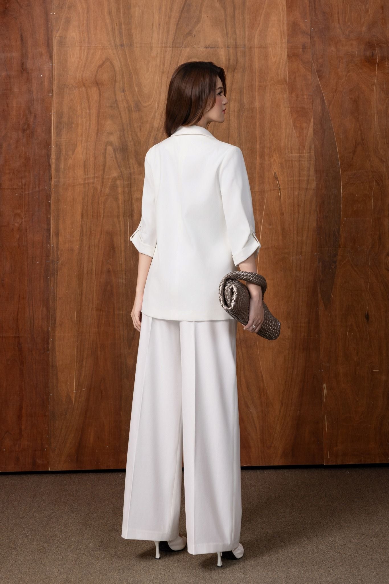 ÁO VEST SUÔNG TRẮNG AK06352