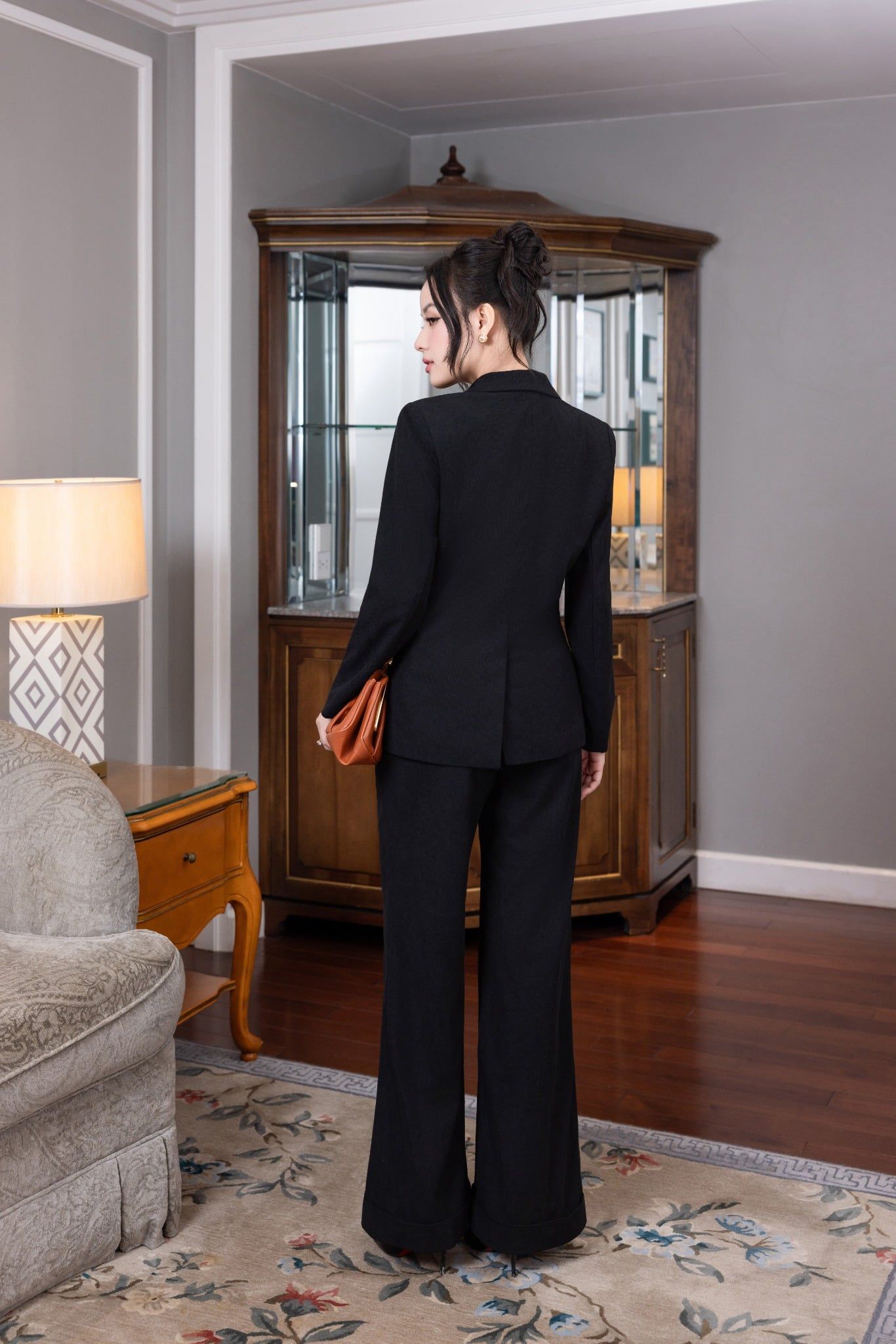 ÁO VEST ĐEN AK07532