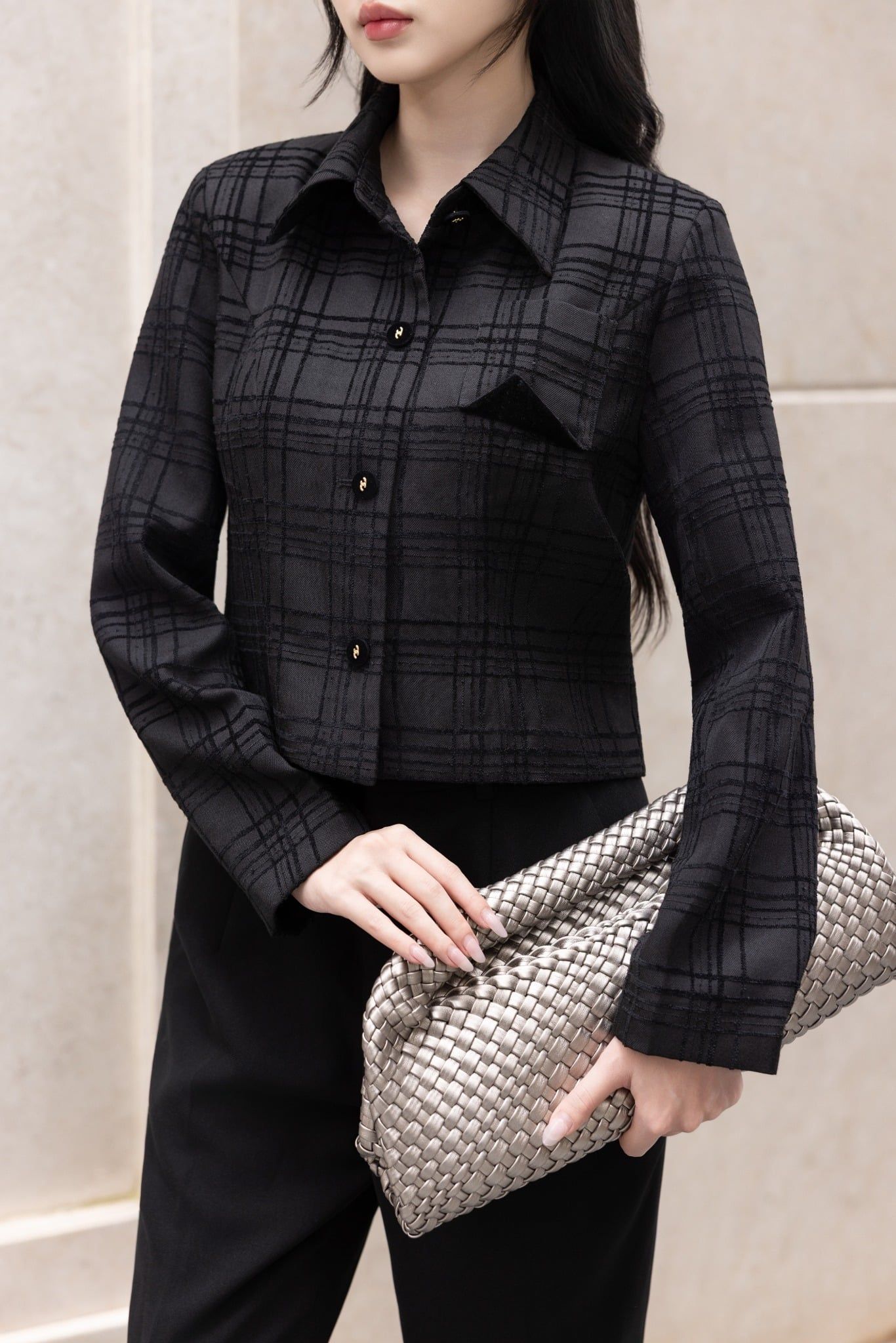 ÁO KHOÁC KẺ AK08092