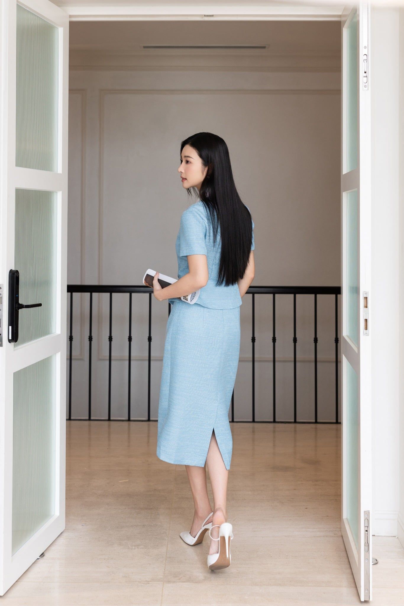 ÁO THIẾT KẾ PHỐI CỔ SƠ MI AK08322