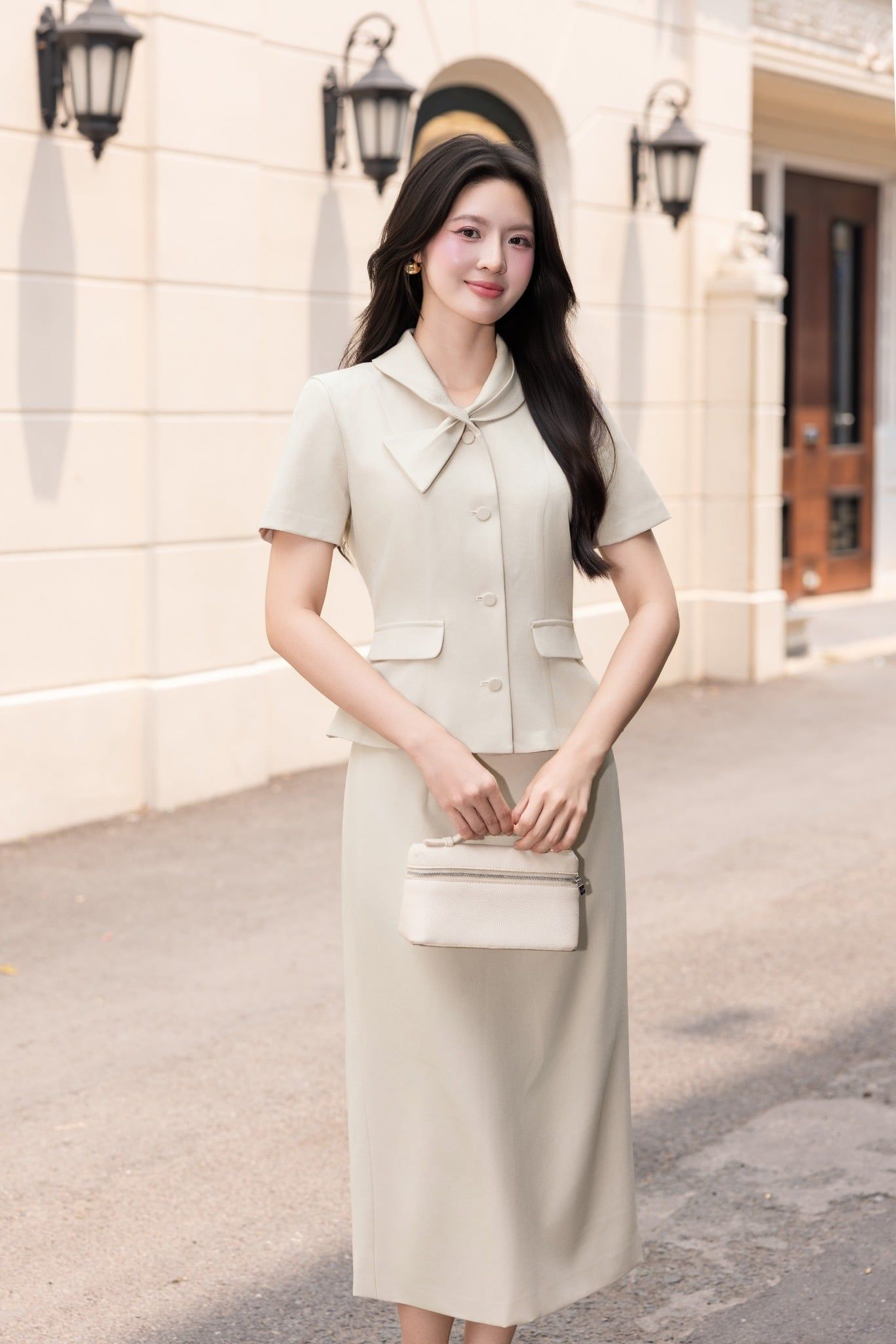 CHÂN VÁY BÚT CHÌ Z09962