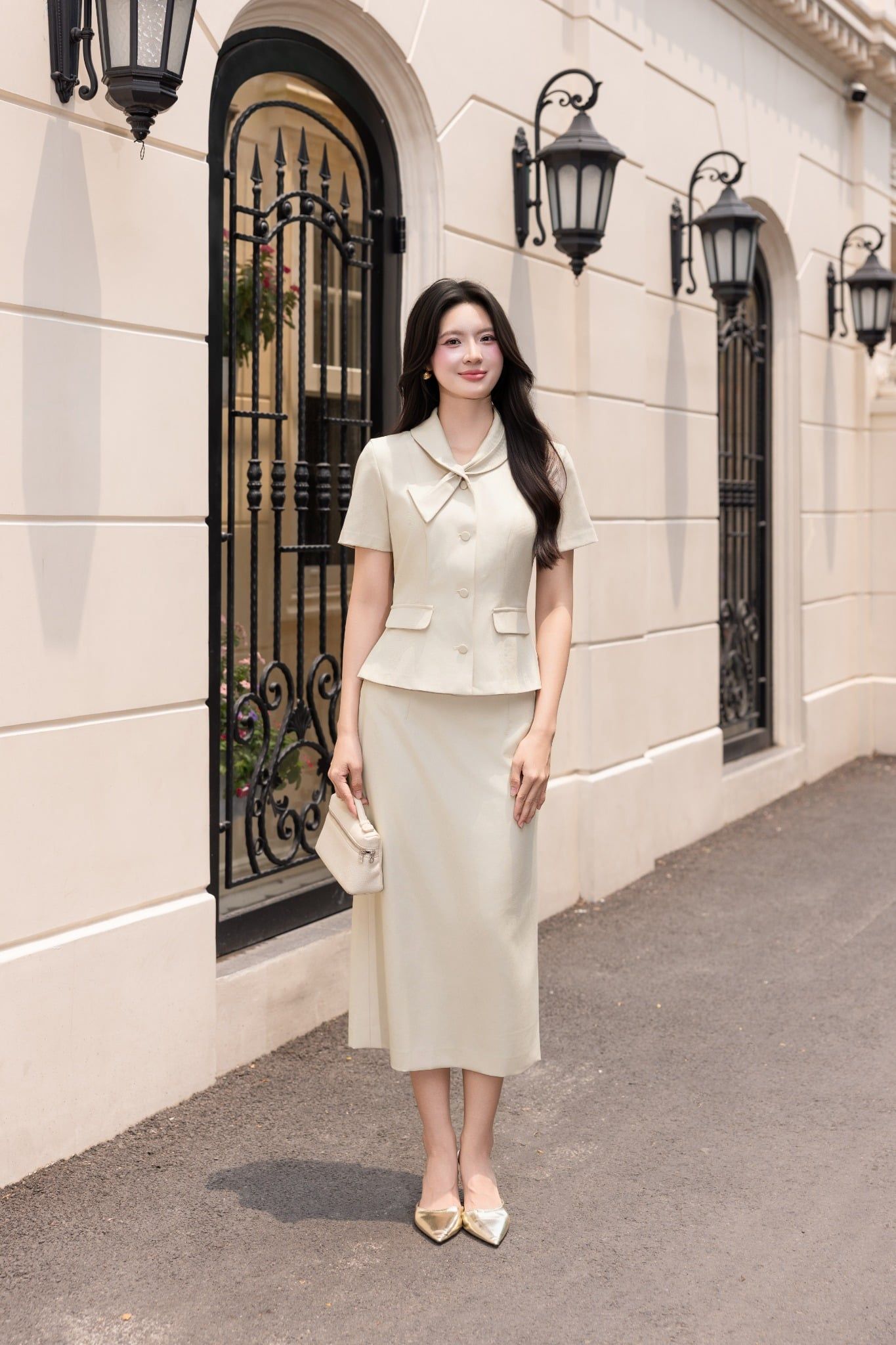 CHÂN VÁY BÚT CHÌ Z09962