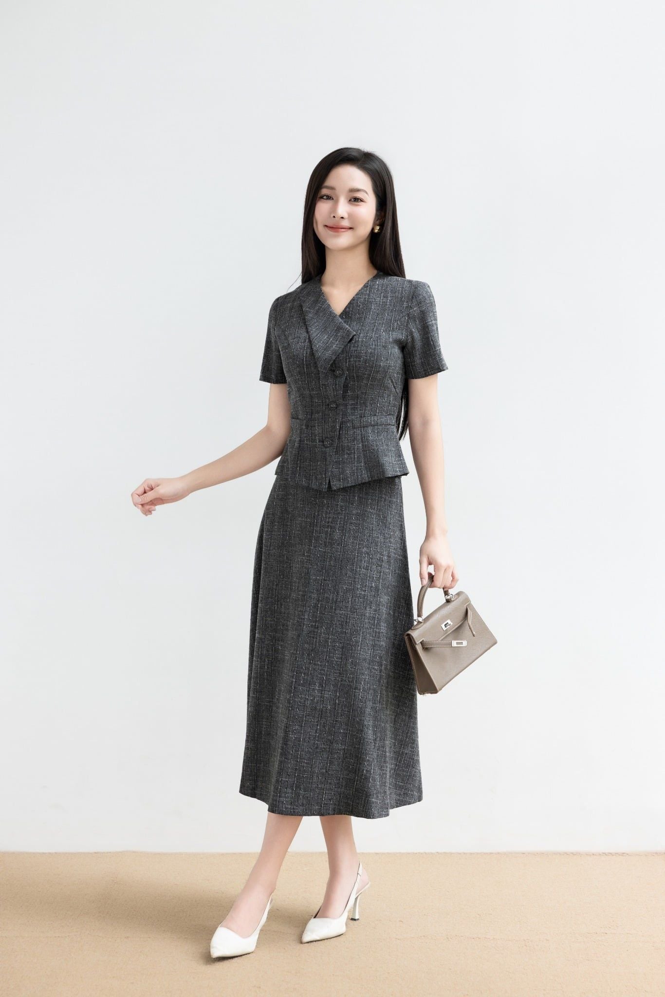 ÁO KÝ GIẢ CỔ LẬT AK10052