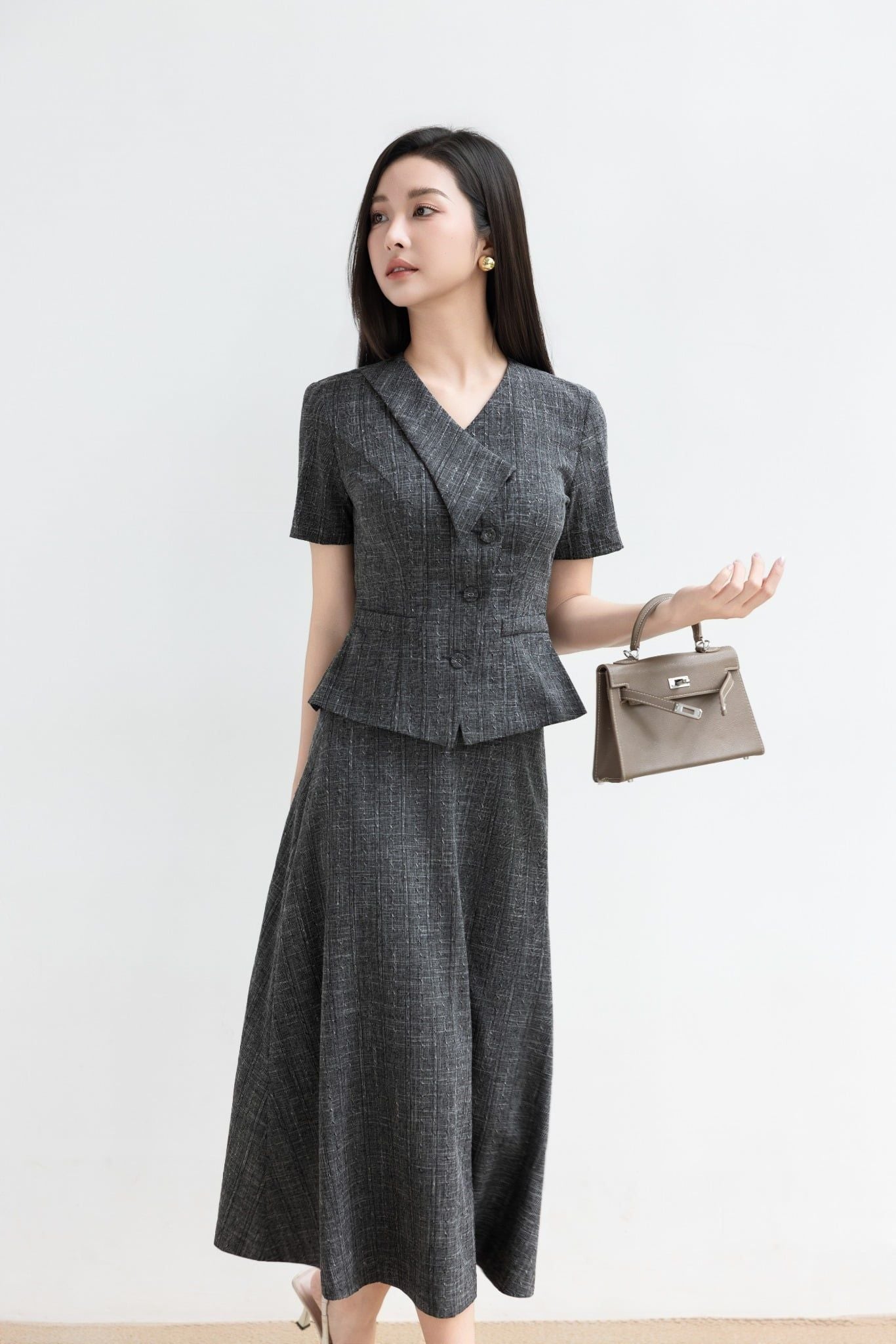 ÁO KÝ GIẢ CỔ LẬT AK10052