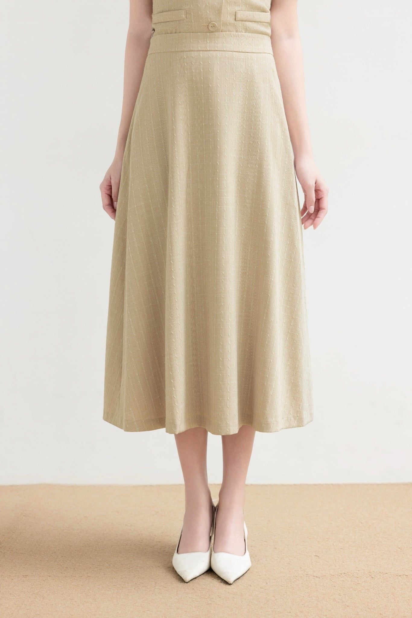 CHÂN VÁY MIDI Z10082