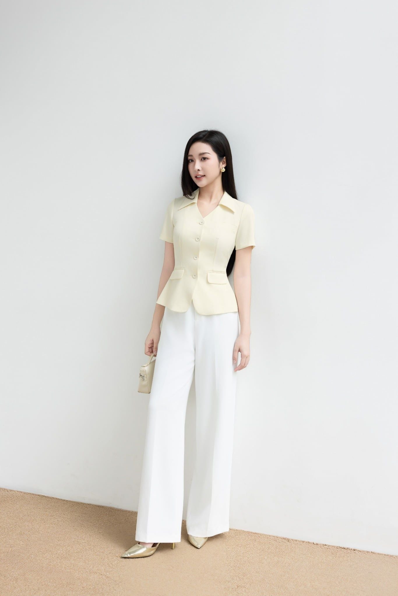 ÁO KÝ GIẢ CỔ BẺ AK10442