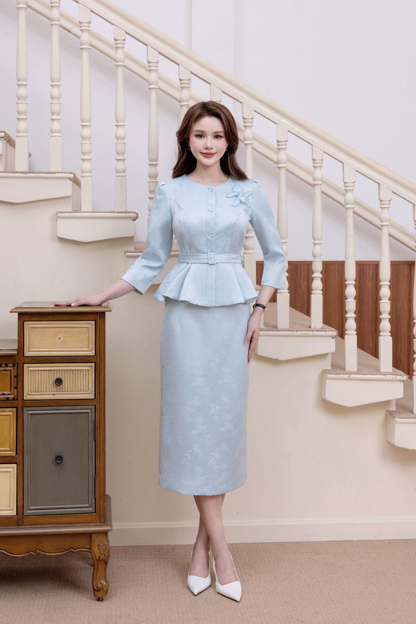 CHÂN VÁY BÚT CHÌ Z65032