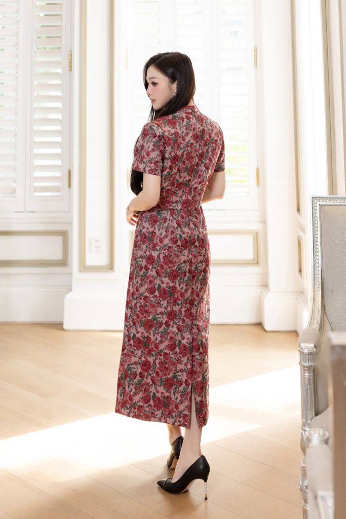  SƯỜN XÁM HOA ĐỎ D08932 