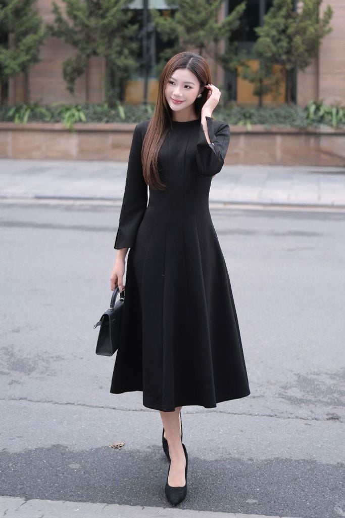 ĐẦM TAY XẺ D09192