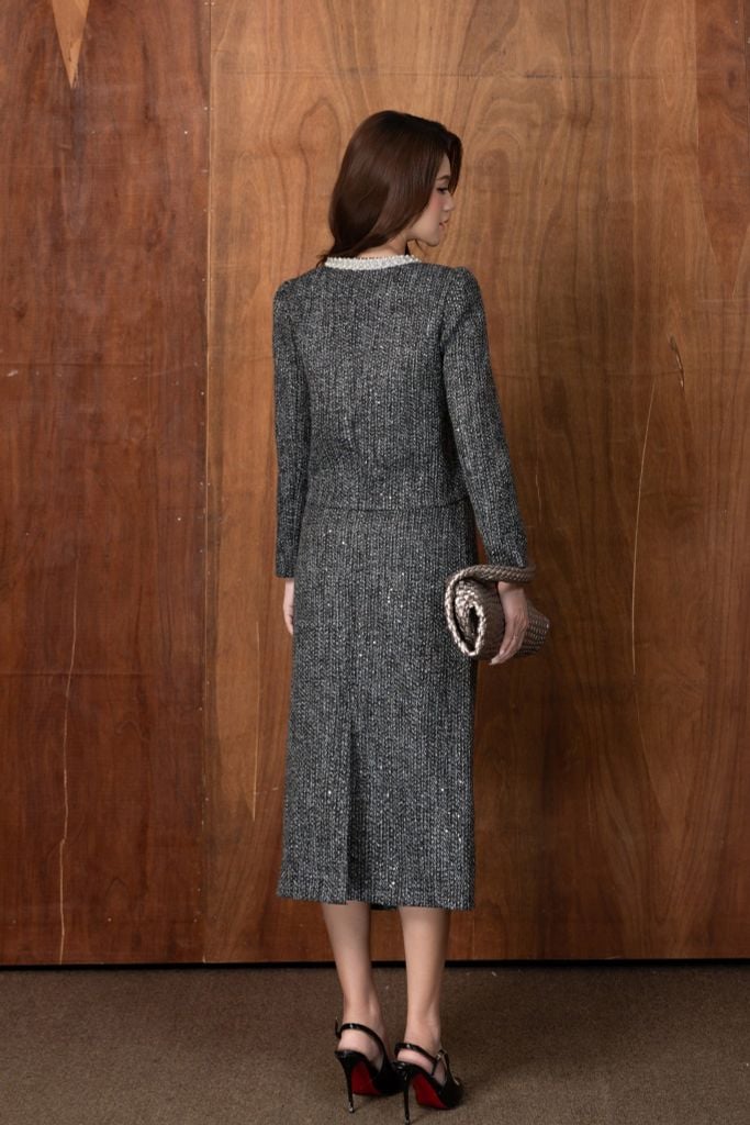  ÁO KHOÁC DẠ ĐÍNH NGỌC AK66112 